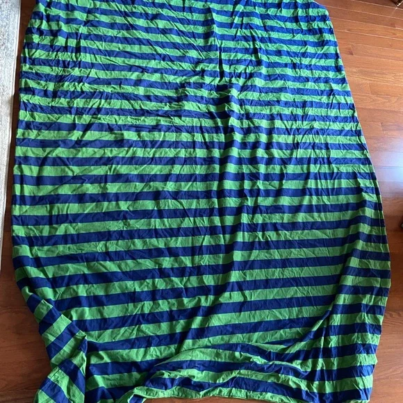 Pottery Barn PB Teen Twin Striped Duvet Cover - Picture 5 of 6